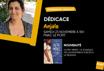 Séance de dédicace Anjale ce samedi 23 novembre