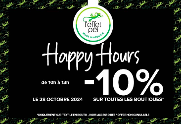 🛍️ Nouvelle session Happy Hours !