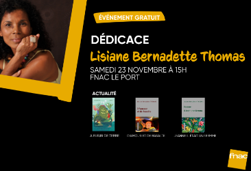 Séance dédicace Lisiane Bernadette Thomas samedi 23 nov