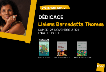 Séance dédicace Lisiane Bernadette Thomas samedi 23 nov